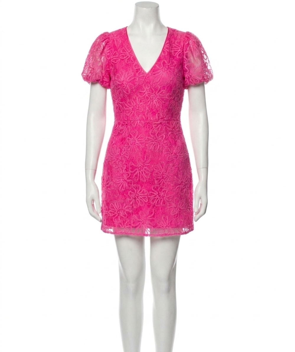 NEW ALLISON NEW YORK dixie dress in hot pink